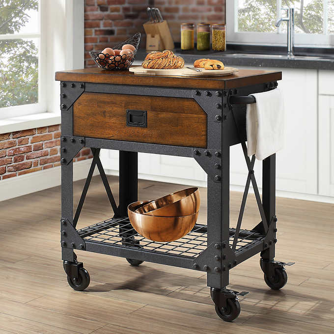 YMMV Whalen Vintage Kitchen Cart - Costco B&M $49.97 ...