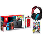 Nintendo Switch Bundle with $35 Nintendo eShop, Super Smash Bros. Ultimate Video Game, Case and Headset $379.99