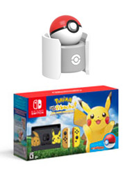 Pokemon Images Pokemon Lets Go Pikachu Pokeball Plus Bundle Switch