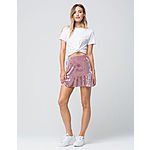 Tillys: 50% Off Select Sale Items: Women's Socialite Fit & Flare Velvet Skirt $3 &amp; More + Free Shipping