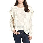 Nordstrom Rack Clearance: Women's Woven Heart Ruffle Chenille Sweater $5.99, Jessica McClintock Pleated Evening Clutch $7 &amp; More + shipping