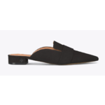 Tory Burch Extra 30% Off Clearance: Rosalind Black Suede or Metallic Mules $90.30  &amp; More + Free S/H