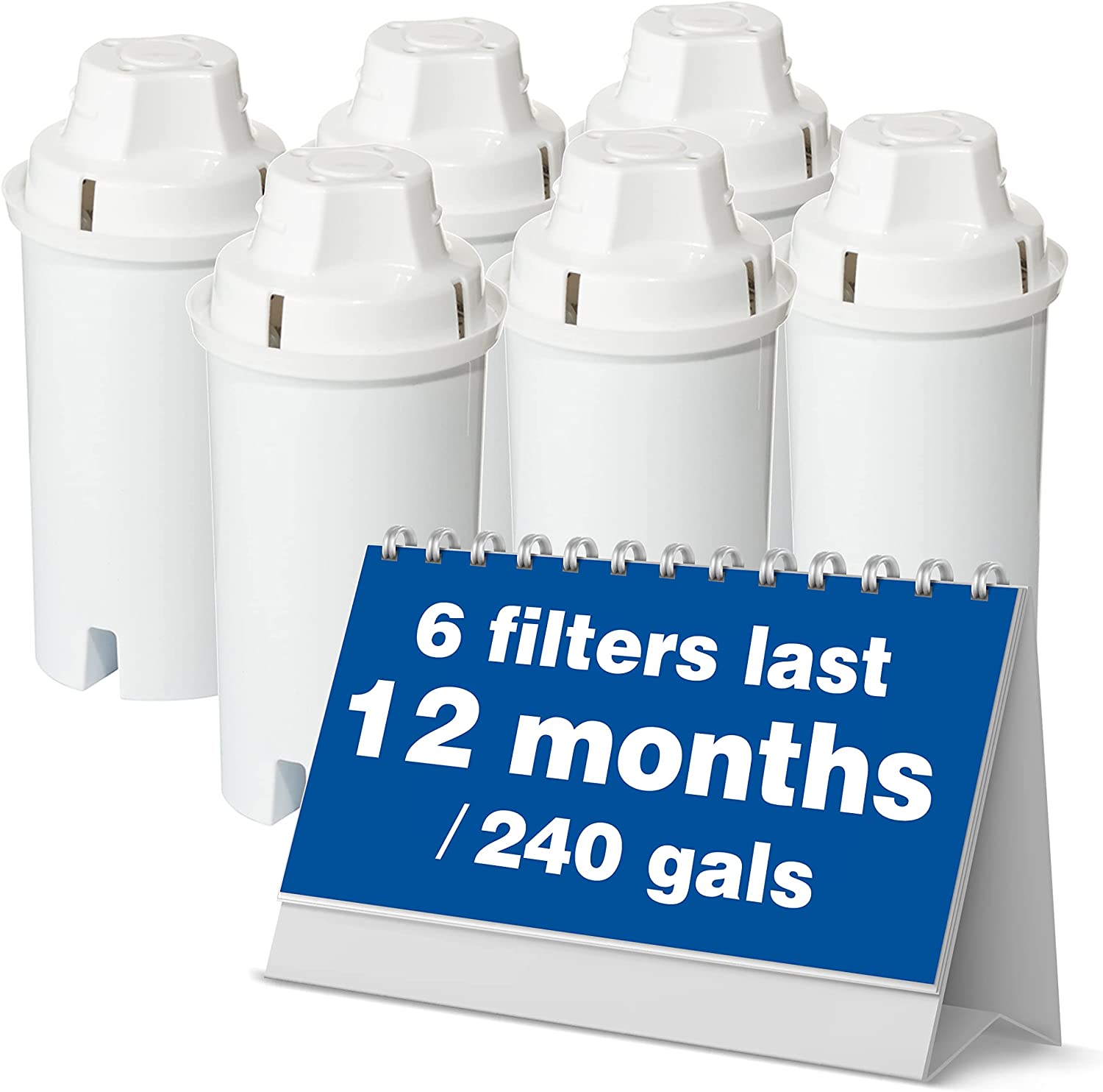 $19.99 on 6-Pack Amazon Basics Water Filters [compatible with Brita]