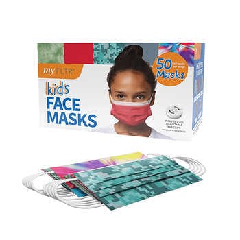 FLTR Kids General Use Face Mask ( 50 Pack) for $0.49