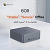 Beelink EQR5 AI Mini PC, AMD Ryzen 5 5650U(Up to 4.2GHz) 6C/12T, 32GB DDR4 RAM 1TB NVMe SSD, Micro PC 4K@60Hz Dual HDMI/BT5.2/WiFi 6 for Office/Home/W-11 Pro $279
