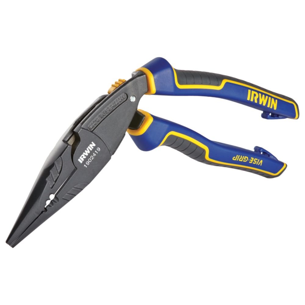 Irwin 8 Long Nose Vice Grip Pliers W Wire Stripper Wire