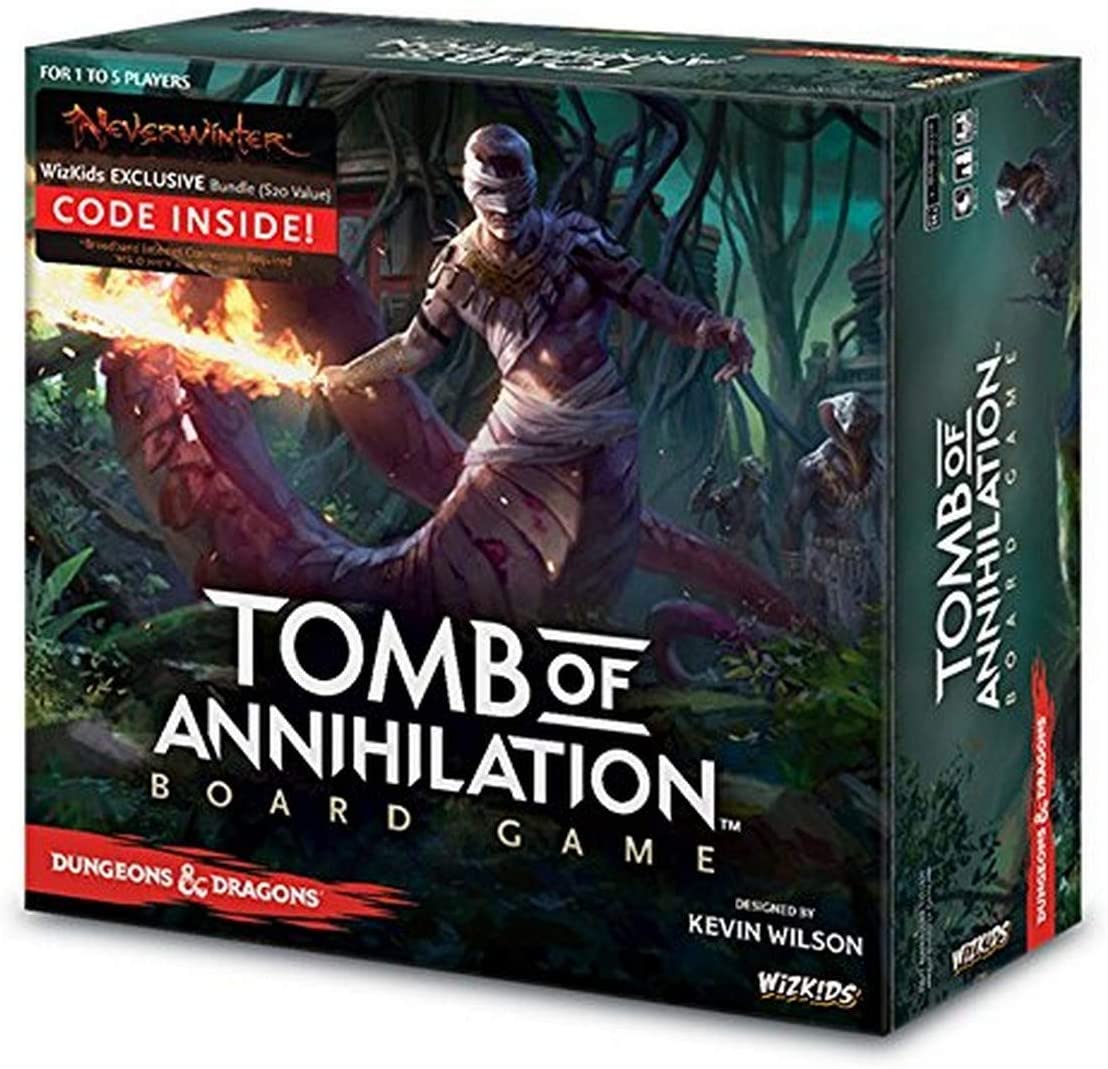 Amazon.com: WizKids Dungeons & Dragons: Tomb of Annihilation Adventure System Board Game : Toys & Games $40