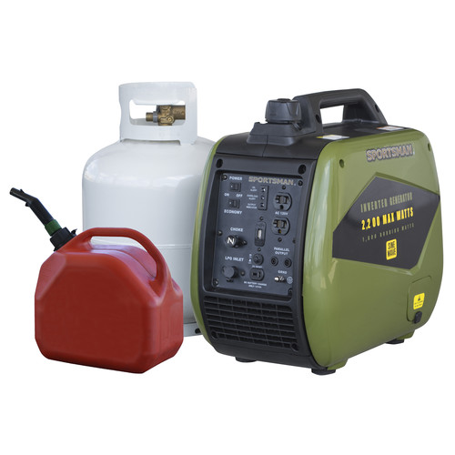 Walmart - Sportsman 2200/1800 Watt Dual Fuel Inverter Generator - $499 + tax - Free Shipping
