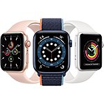 Apple Watch Series 6 (GPS) Aluminum 40mm $379, 44mm $409