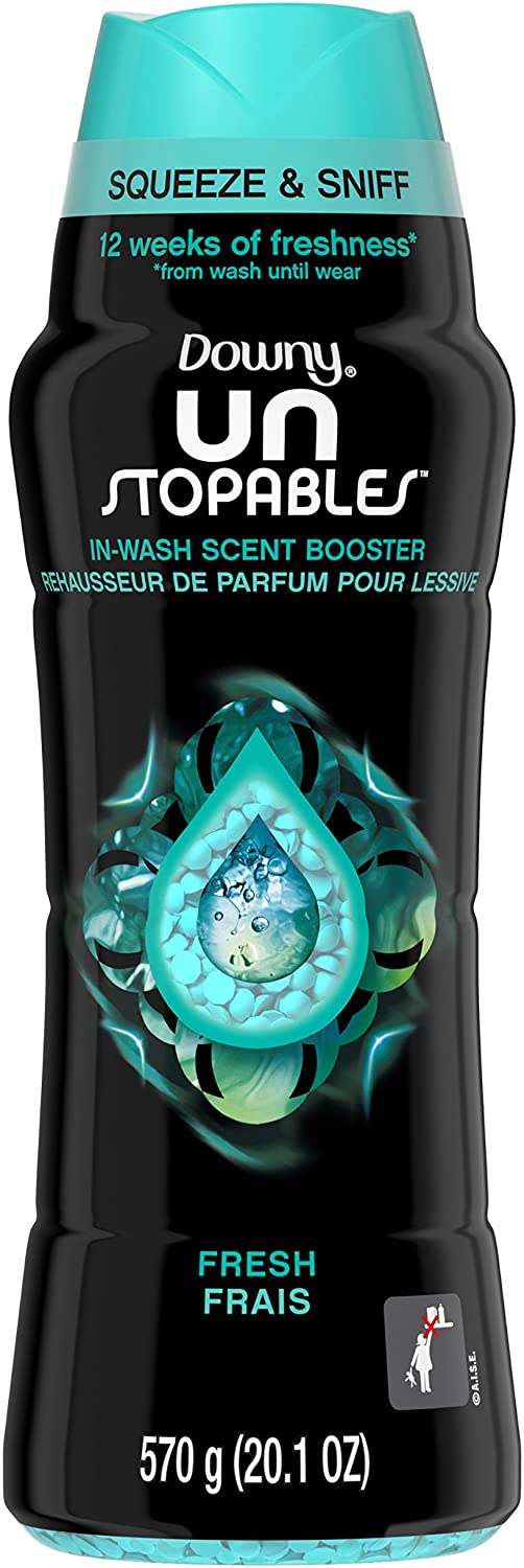 Downy Unstopables In-Wash Scent Booster Beads, FRESH, 20.1 oz - $7.96 + tax with S&S and FS w/Prime