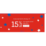 Babiesrus - 15% off ONE regular priced baby item -  IN STORE ONLY (Aug 29 - Sep 5) - Babies R' Us