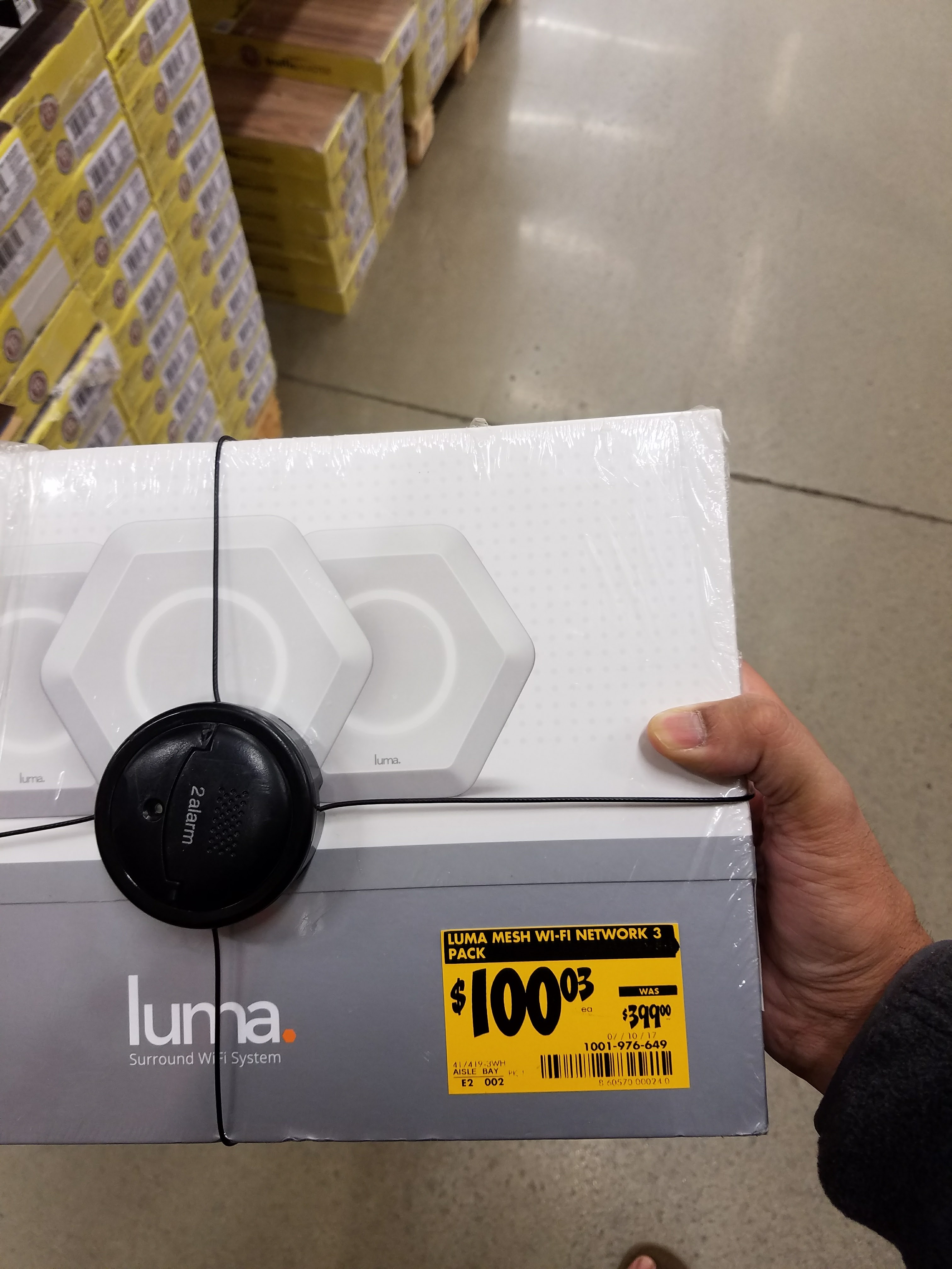 Luma Intelligent Home Wifi Clearance $100 03 YMMV Home Depot