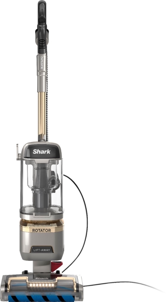 Shark Rotator Lift-Away DuoClean Upright Vacuum with Self-Cleaning Brushroll & Anti-Allergen Complete Seal Silver LA502 - Reg. $349.99 - now $244.99