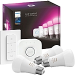 Philips Hue 60W A19 Smart LED Starter Kit White and Color Ambiance 556704 - $109.99