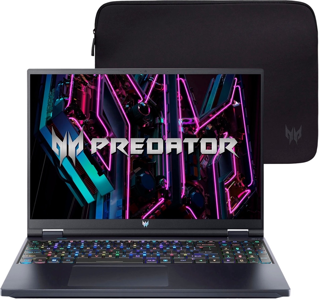 Acer Predator Helios 16- 16" 240Hz Gaming Laptop WQXGA– Intel i9-13900HX with 16GB memory– NVIDIA GeForce RTX 4080– 1TB SSD Black PH16-71-93FR 1599.99