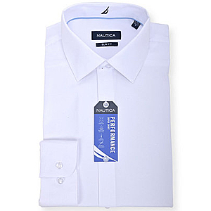 Nautica Men's Slim Fit Supershirt Dress Shirt - $  16.99