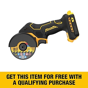 DEWALT 20V XR Cordless 3 in. Cut-Off Tool (Tool Only) - with purchase of qualifying item - $84.98 YMMV at Home Depot