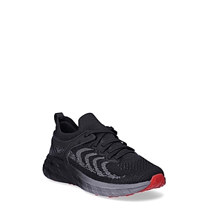 Athletic Works Big Boys Knit Cage Athletic Sneakers (Black only) - $  6.44