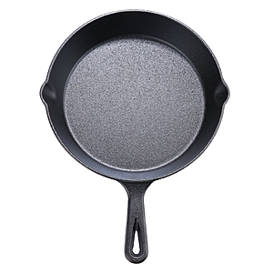 Mainstays 10.5" Round Non Sticky Pre-Seasoned Cast Iron Skillet - $7.97