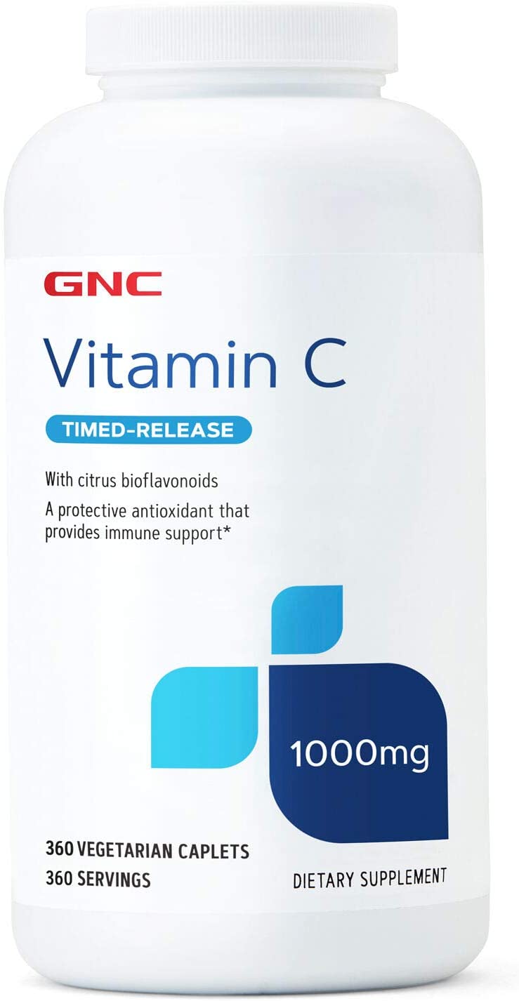 GNC Vitamin C 1000 MG, 360 Count, $6 with Subscribe & Save coupon + FS with Prime or $25+
