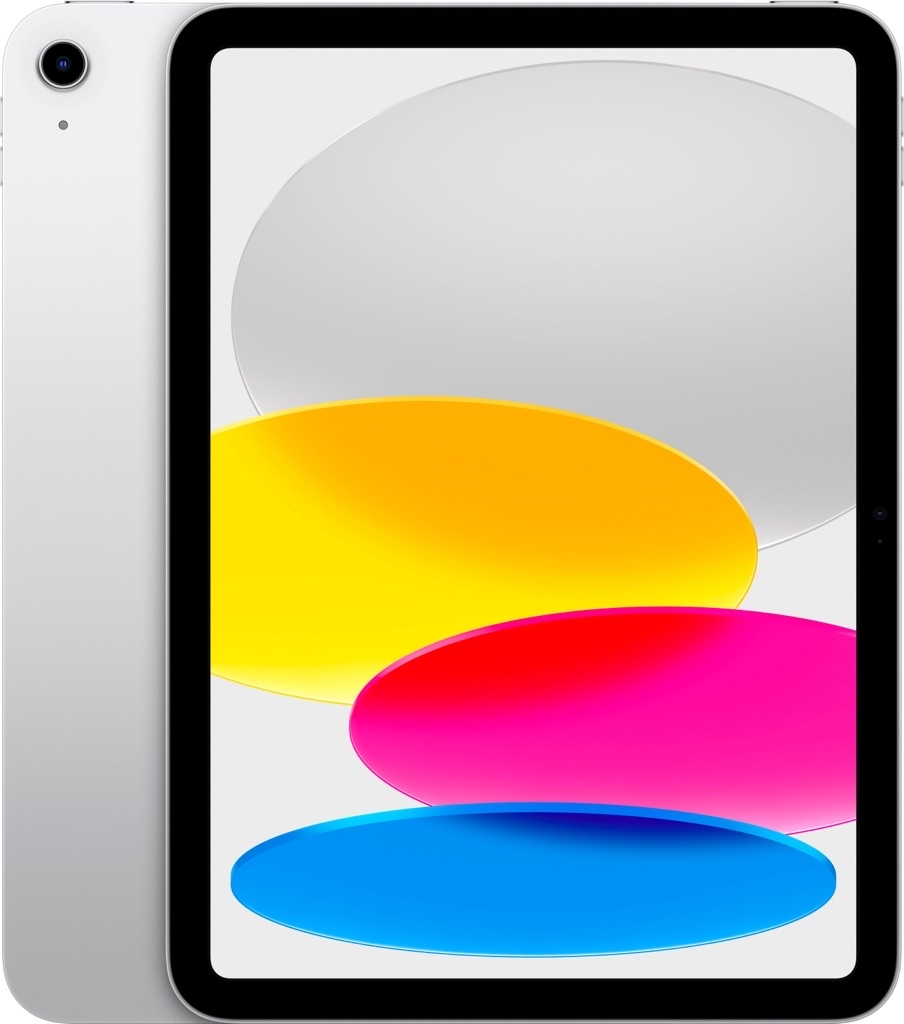 Apple 10.9-Inch iPad Latest Model (10th Generation) with Wi-Fi 64GB Silver MPQ03LL/A - $349