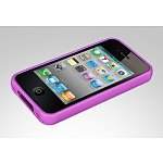 Awesome Price！$6.99 74% off X-doria Peach Red Rubber Case for iPhone 4