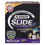 New Customers: 37-lb Arm & Hammer Platinum Slide Multi-Cat Cat Litter $13.85 w/ Autoship + Free S&amp;H on $49+