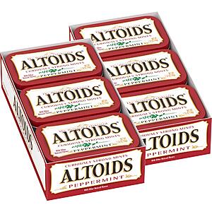 Altoids Classic Peppermint Breath Mints, 1.76 Ounce (Pack of 12) - Amazon Subscribe & Save