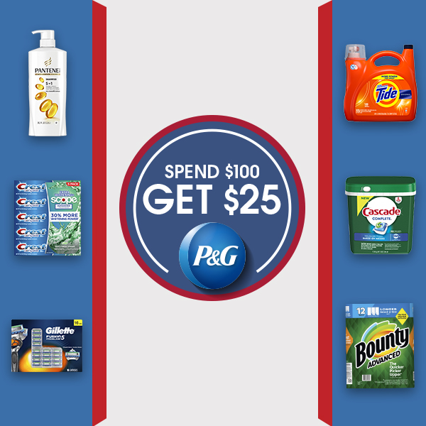 Costco P Amp G Spend 100 Get 25 Gift Card 9 2 9 27
