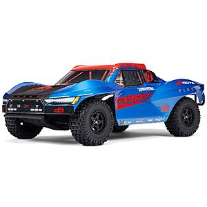 Arrma Fury 223S BLX 1/10 Brushless RTR 2WD Short Course Truck (various) $185 + Free S&H