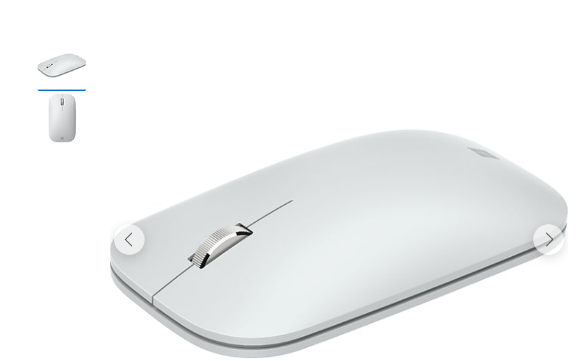 Microsoft Modern Mobile Mouse, Glacier for $28.99