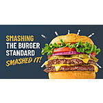 Smashburger Stores: Any Burger or Sandwich (of equal or lesser value) Buy 1, Get 1 Free (Valid thru June 3rd)