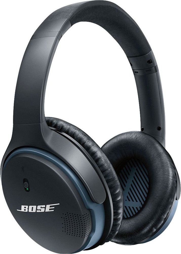 Bose - SoundLink Wireless Around-Ear Headphones II - Black/White $159