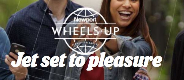 Newport wheels up epic getaway instant win game and sweepstakes 11/30/16   Tobacco Consumers 21+  void in Massachusetts, Michigan, Puerto Rico,