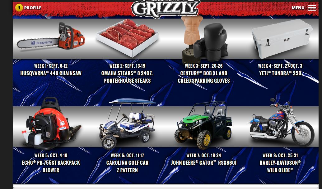 Grizzly dark mint instant win game   10/31/16   tobacco consumers 21+   (excluding residents of Massachusetts and Michigan)