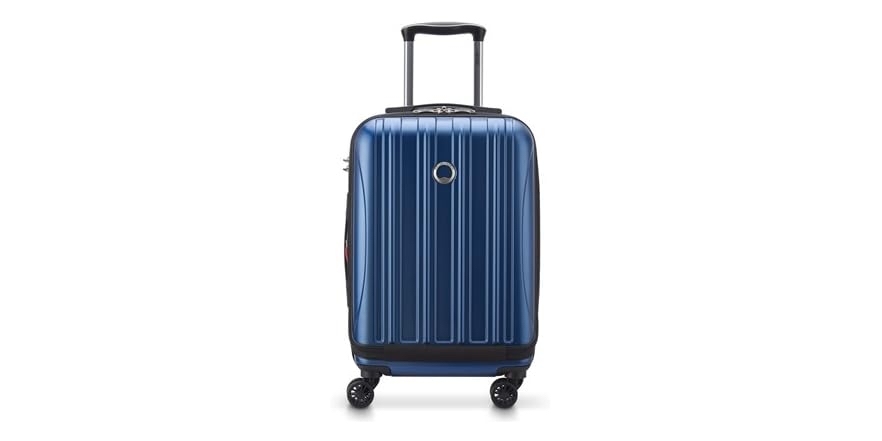 DELSEY Helium Aero Luggage - Blue Textured, 19 inch - $59.99 - Free shipping for Prime members - $59.99