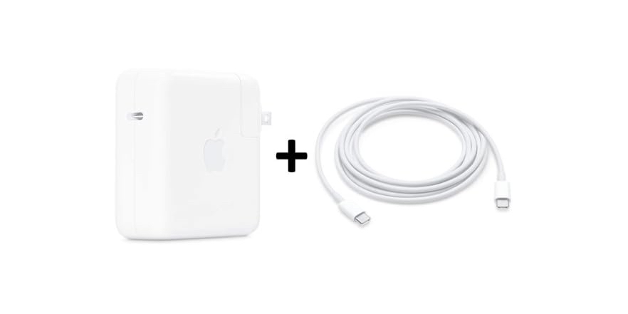 (Bundle) Apple 61W USB-C Adapter & Apple USB-C Cable (2M) - $34.99 - Free shipping for Prime members - $34.99