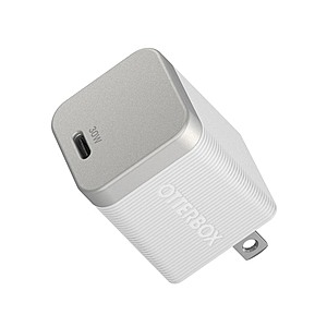 2-Pack OtterBox 30W Premium Pro GaN USB-C Wall Charger (White) $12 & More + Free Shipping w/ Prime