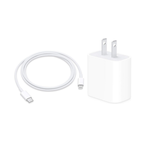 Apple 20W USB-C Power Adapter - with Optional USB-C to USB-C or USB-C to Lightning Cable - 1M $8.99
