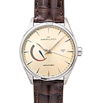 Jazzmaster Automatic Beige Dial Stainless Steel Men's Watch - $630