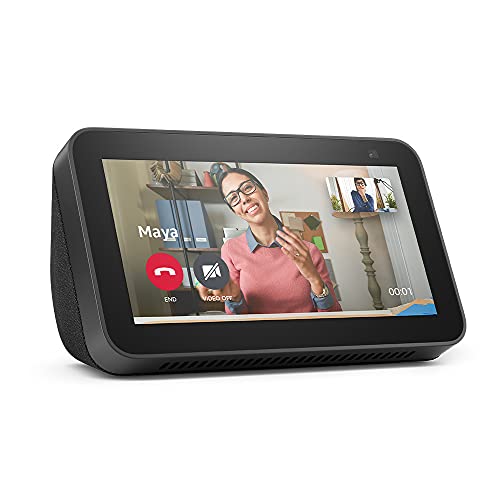 Prime Members: Echo Show 5 (2nd Gen, 2021 release) | Smart display with Alexa and 2 MP camera - $35 plus 10% Cashback for Amazon Visa