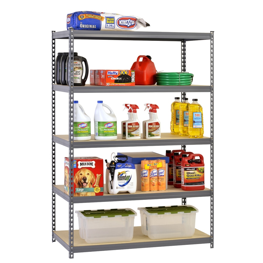 Edsal 5-Tier Steel Freestanding Shelving Unit $49.98 @ Lowes