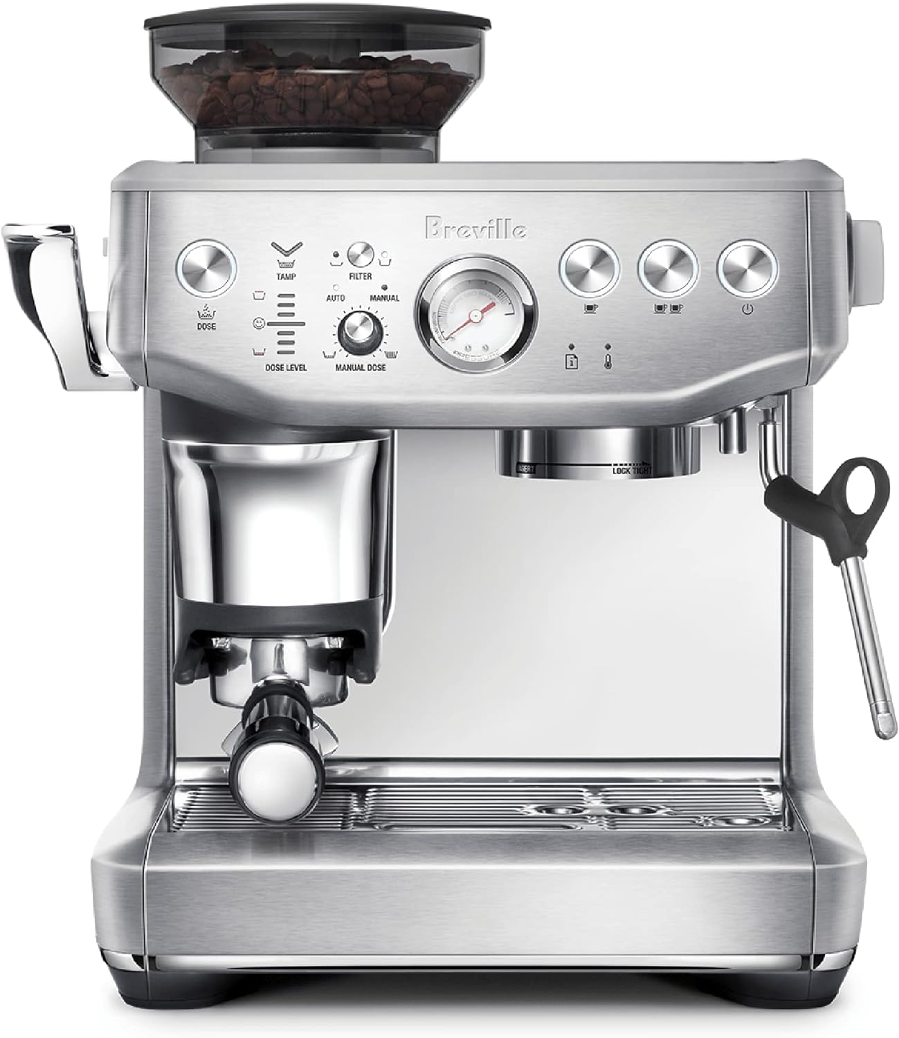 Breville Barista Express Impress Espresso Machine,BES876BSS $719.95