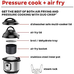 Instant Pot Duo Evo Plus Pressure Cooker - 8QT  Classifieds for Jobs,  Rentals, Cars, Furniture and Free Stuff
