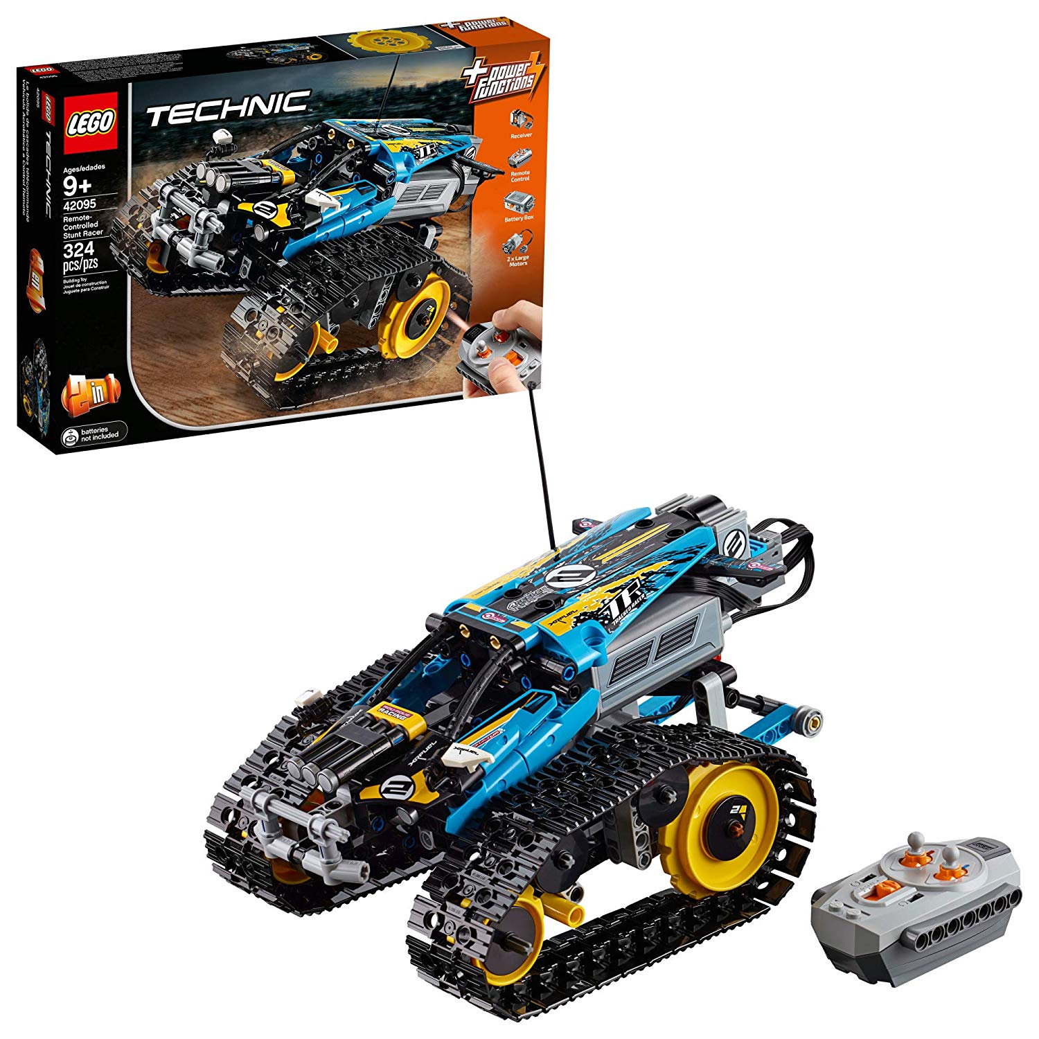 LEGO Technic Remote Controlled Stunt Racer (42095) - Amazon $80
