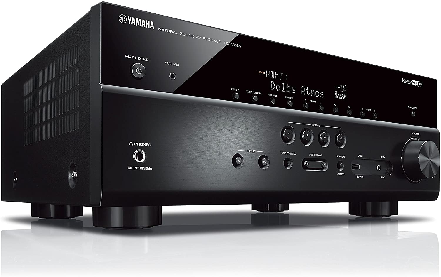 Yamaha Rx V685 7 2 Channel Av Receiver With Musiccast 430 Fs Home theater receivers speaker madness: slickdeals