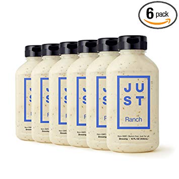 JUST Ranch, 12oz (Pack of 6) Dairy and gluten free $17.88