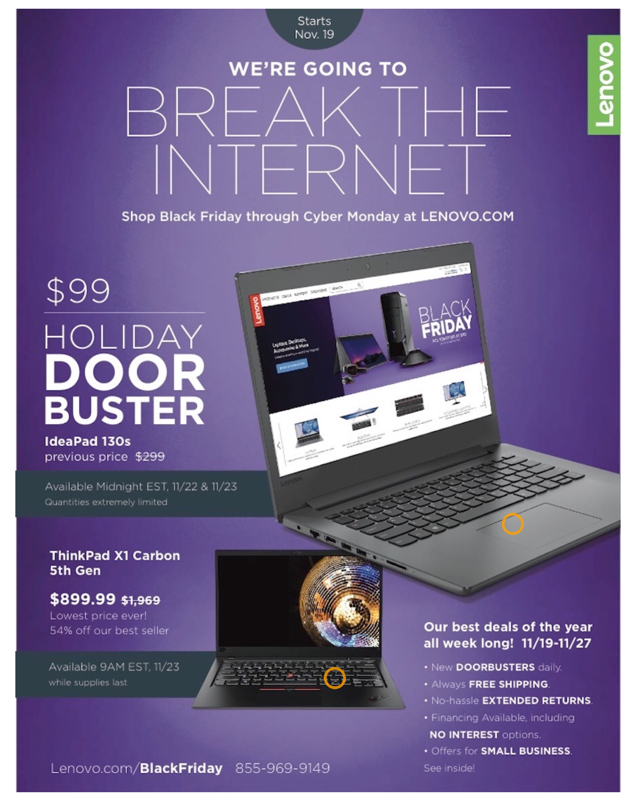 Ideapad 130s For 99 At Lenovo On Black Friday Available Midnight 11