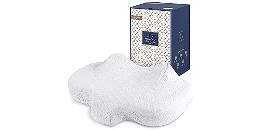 Sagino Orthopedic Cervical Memory Foam Pillow - $19.99 - Free shipping for Prime members - $19.99