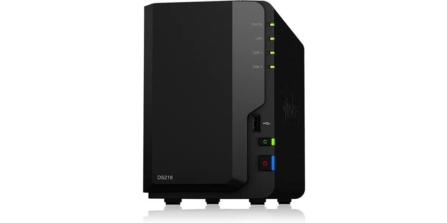 Synology 2-Bay NAS DiskStation - DS218 - $249.99 - Free shipping for Prime members - $249.99
